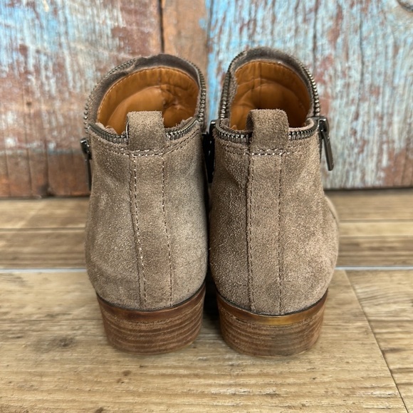 Lucky Brand Bartalino Suede Bootie Size 8.5 - Picture 5 of 10